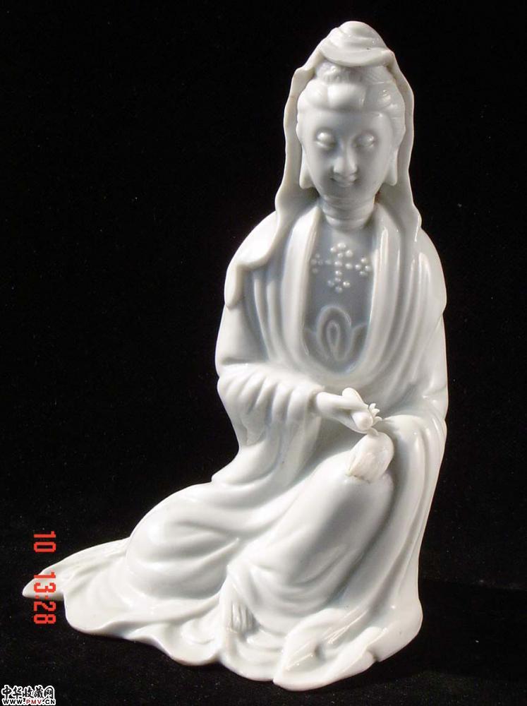 （清早）德化窑观音像