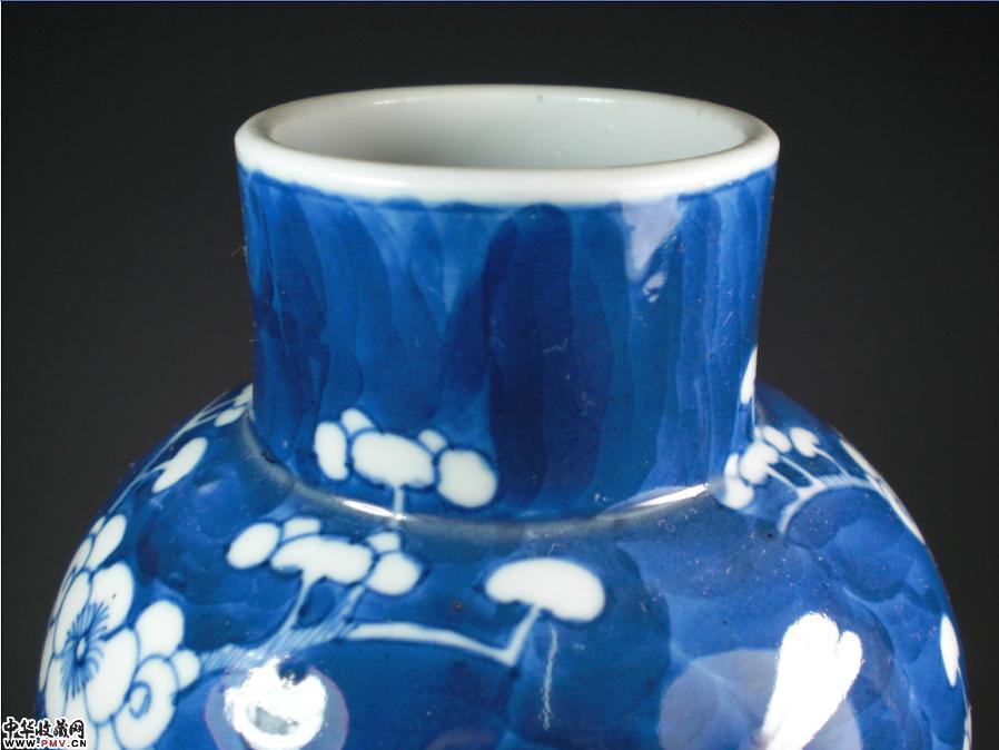 光绪仿康熙冰梅纹观音梅瓶藏家展厅收藏资讯|艺术家|书画家|书画名人