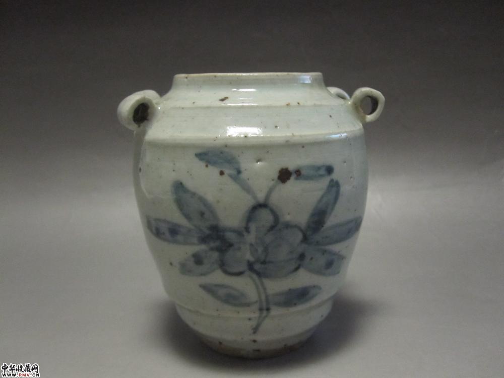 青花四系壶《已售》 青花四系壶《已售》