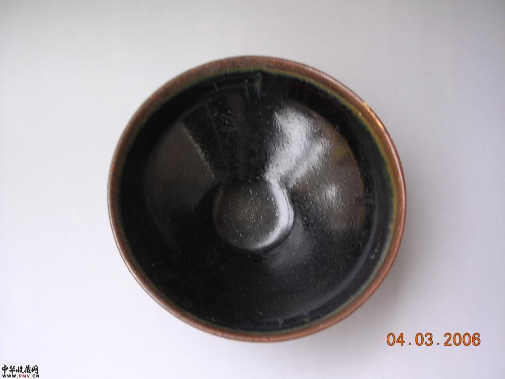 宋建窑系兔毫碗