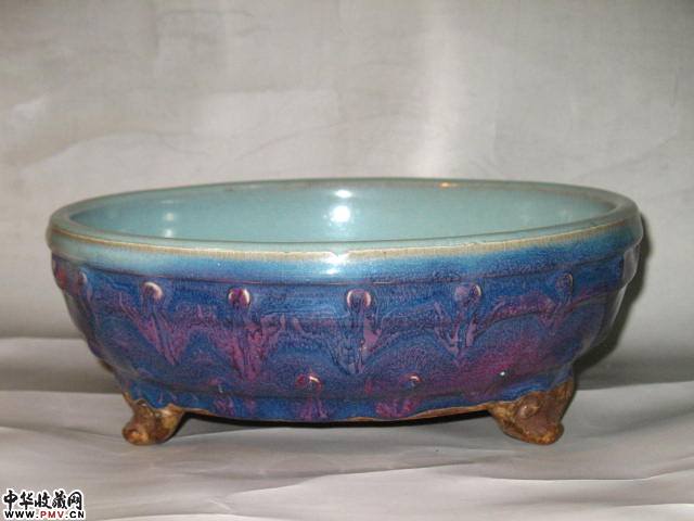 北宋钧窑三足鼓钉洗藏家展厅收藏资讯|艺术家|书画家|书画名人|书法家