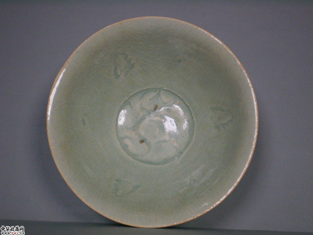北宋景德镇二级湖田落花流水大碗