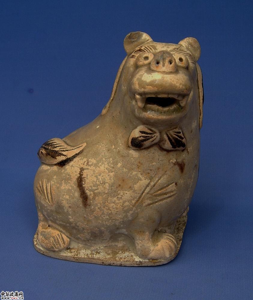 晚唐长沙窑狮子