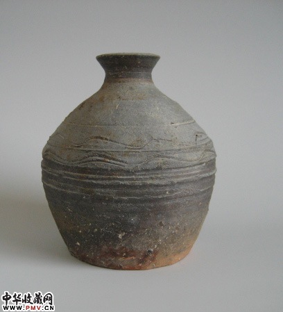 战国晚期原始瓷酒瓶