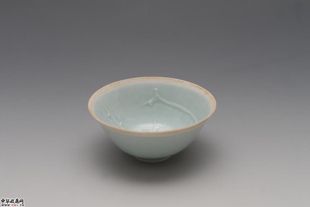宋越窑影青茶碗