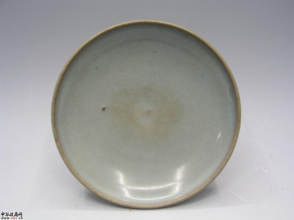 宋月白釉钧窑碟