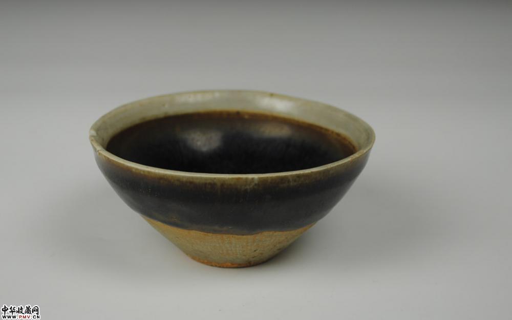 南宋遇林厅窑兔毫白覆轮茶碗