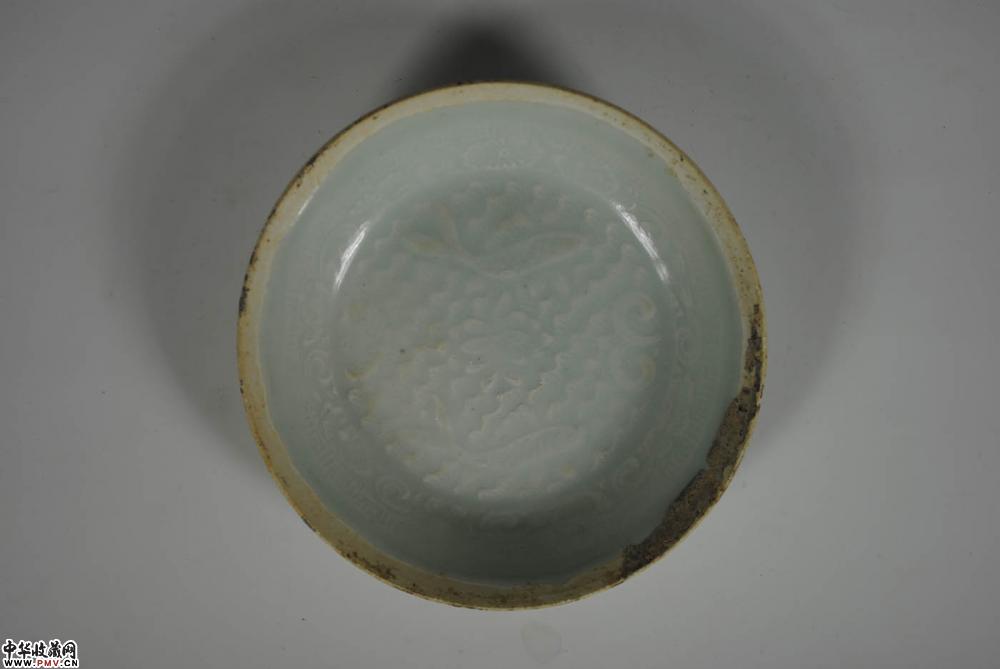 南宋湖田窑双鱼菏塘洗