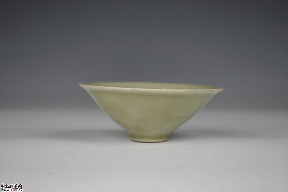 北宋耀州窑青釉素面茶盏