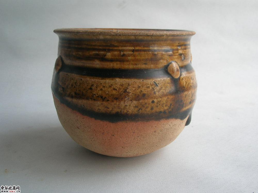 宋吉洲窑乳丁罐2号