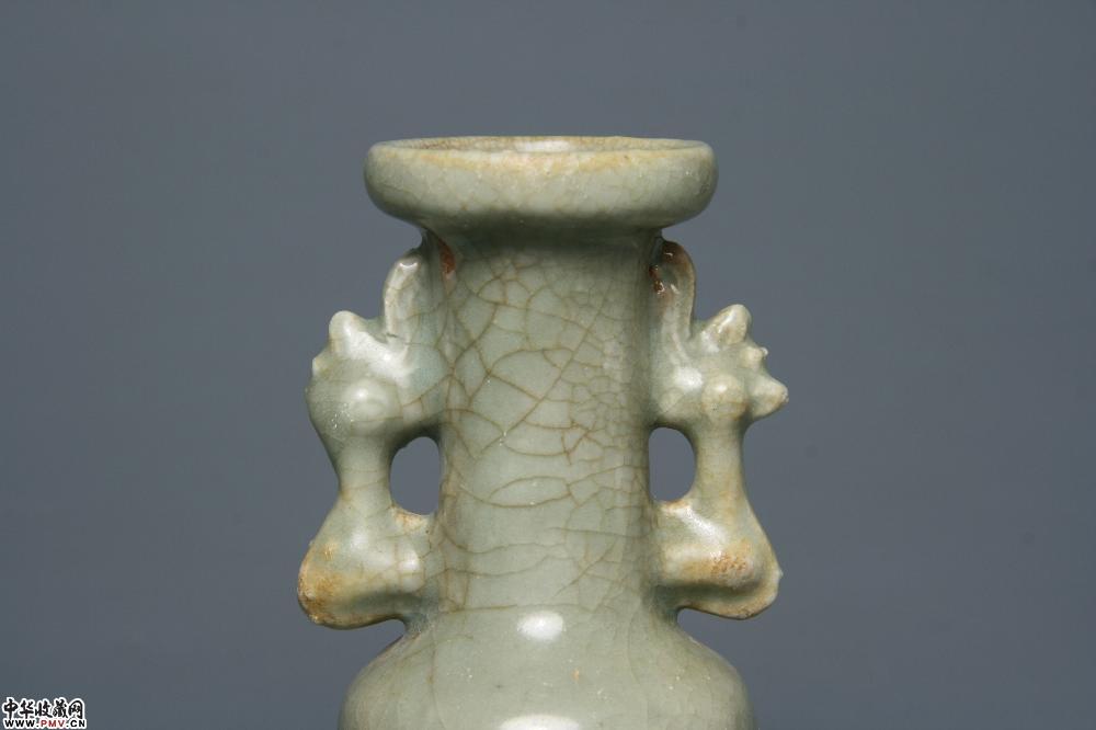 南宋龙泉窑青釉双凤耳瓶藏家展厅收藏资讯|艺术家|书画家|书画名人|书法