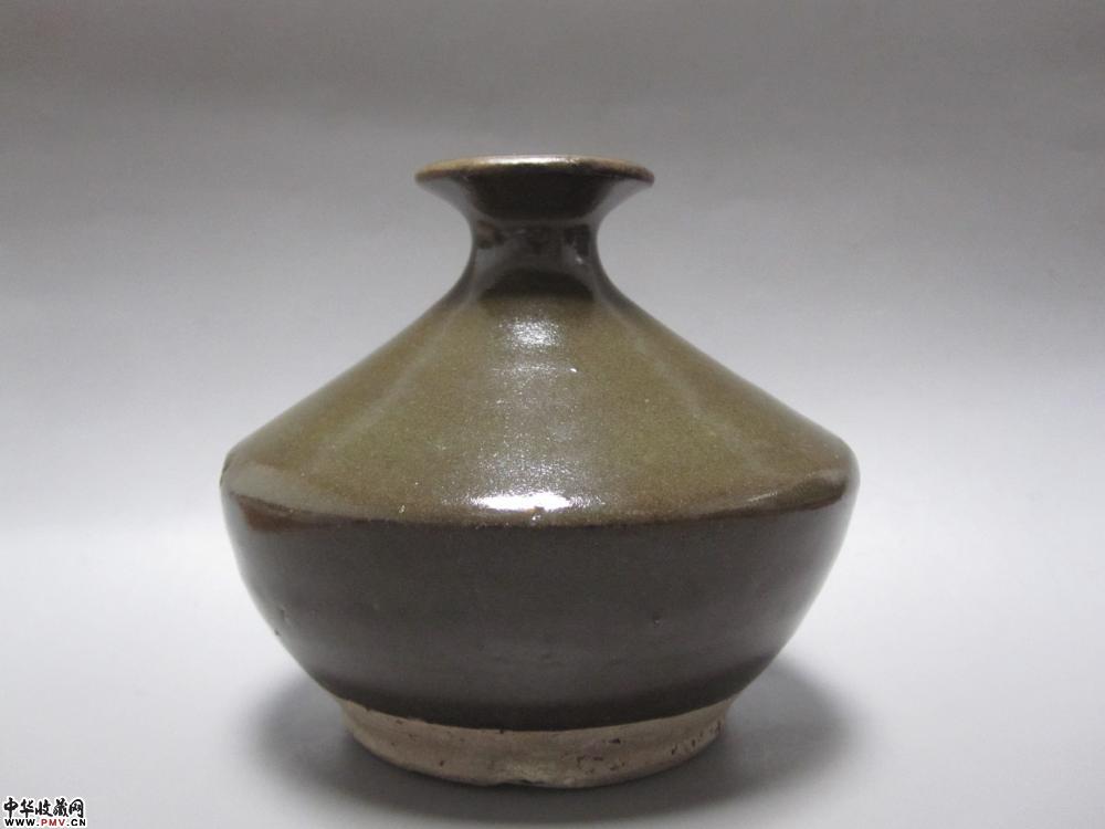 辽金茶叶沫釉梅瓶》《已售》 辽金茶叶沫釉梅瓶》《已售》