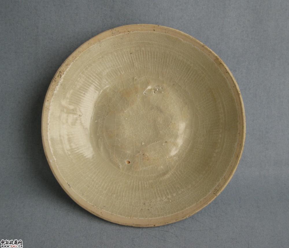 宋影青印花芒口洗