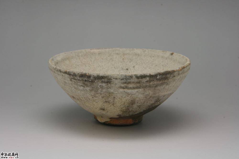 宋建窑白釉盏