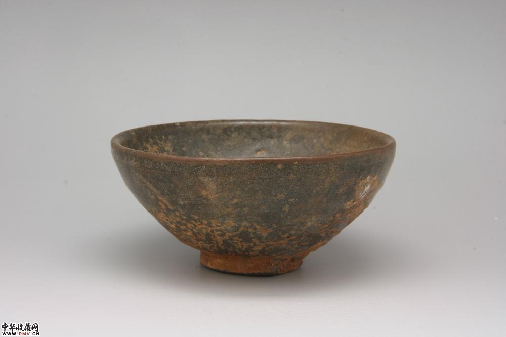 宋建窑茶叶末釉盏