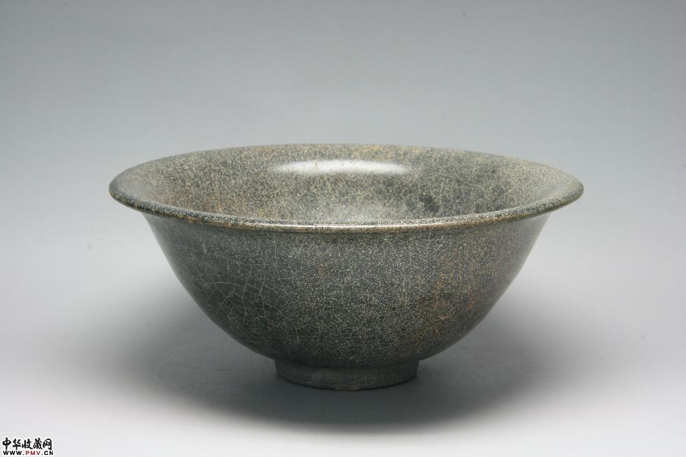 宋建窑灰被天目敞口盏