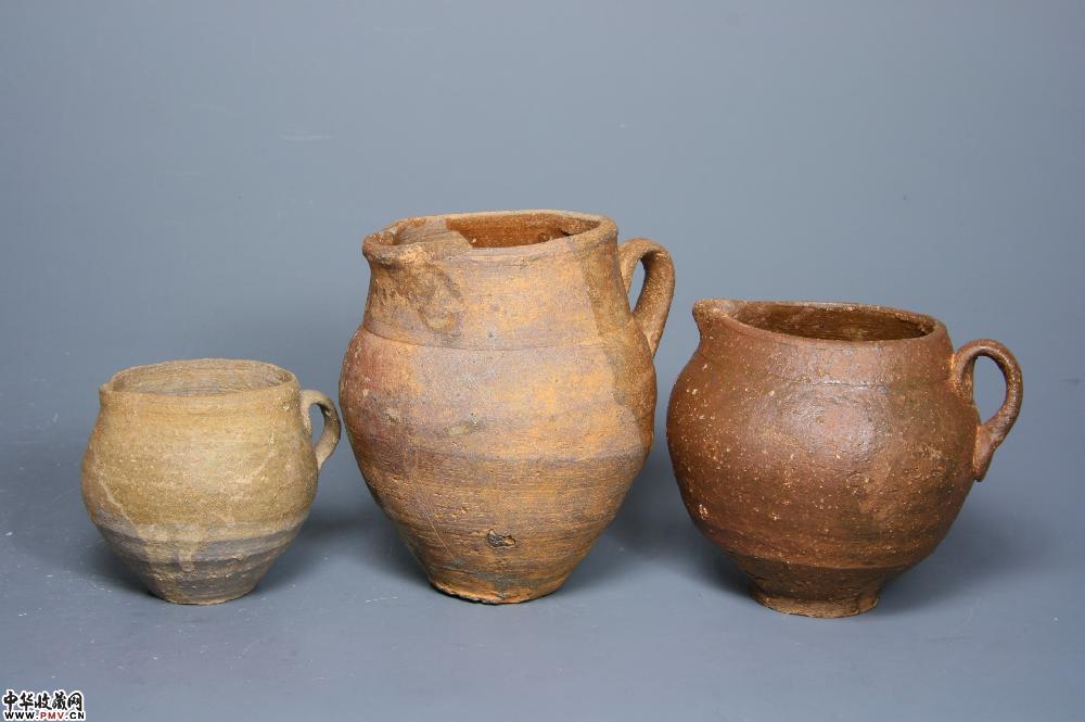 宋酱釉壶（三只）