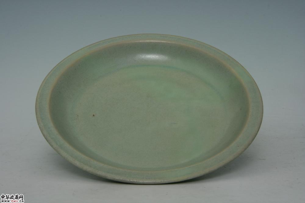 北宋汝窑青釉折沿盘