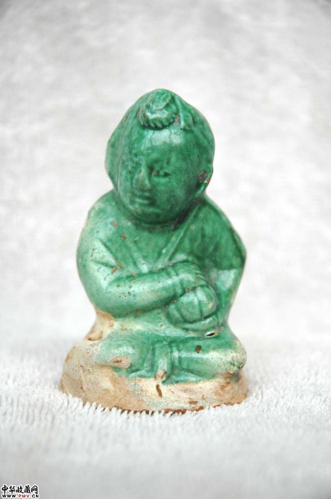 五代瓷塑摩克罗像