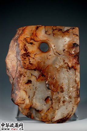 新石器时代早期白玉斧