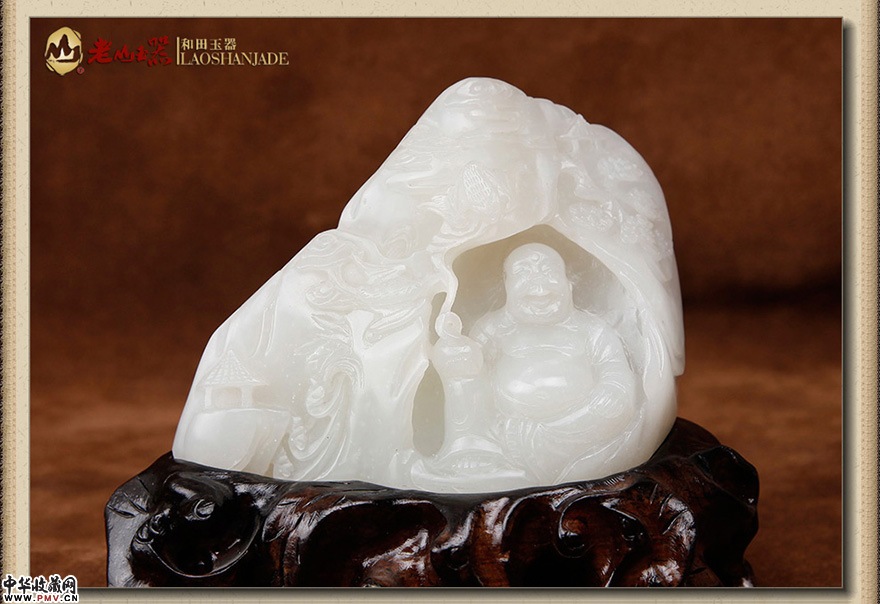和田玉白玉摆件佛