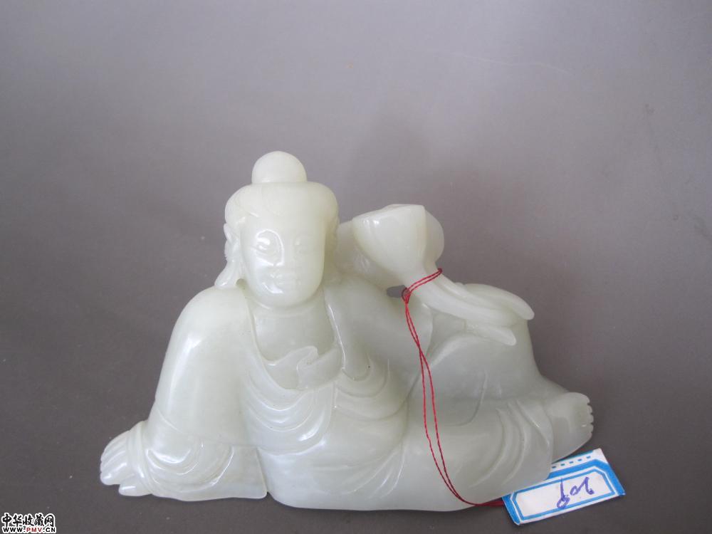 和田青白玉观音《已售》