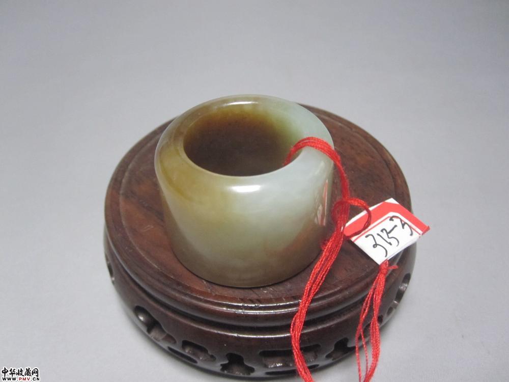 老坑和田糖色玉扳指【已售】