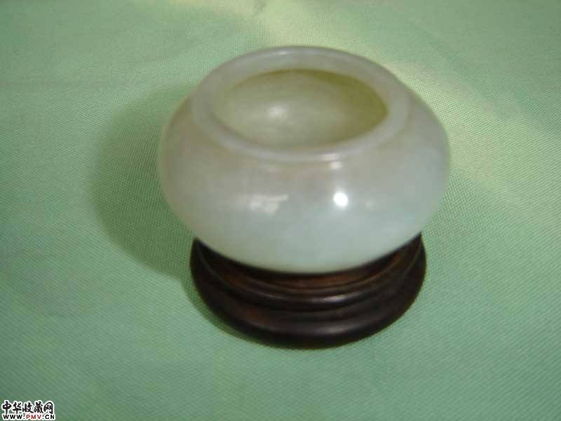 元代白玉文房水盂