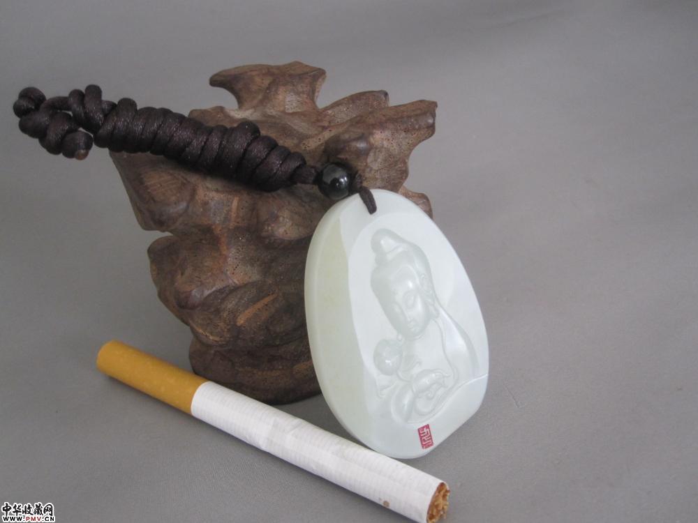 和田玉籽料观音