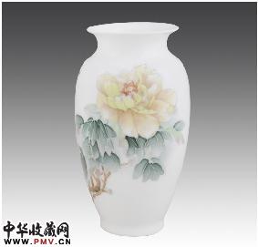 富贵太平（黄）礼品花瓶