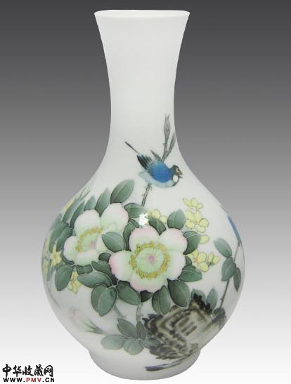 温月斌-金樱迎春30CM，醴陵陶瓷前辈作品藏家展厅收藏资讯|艺术家
