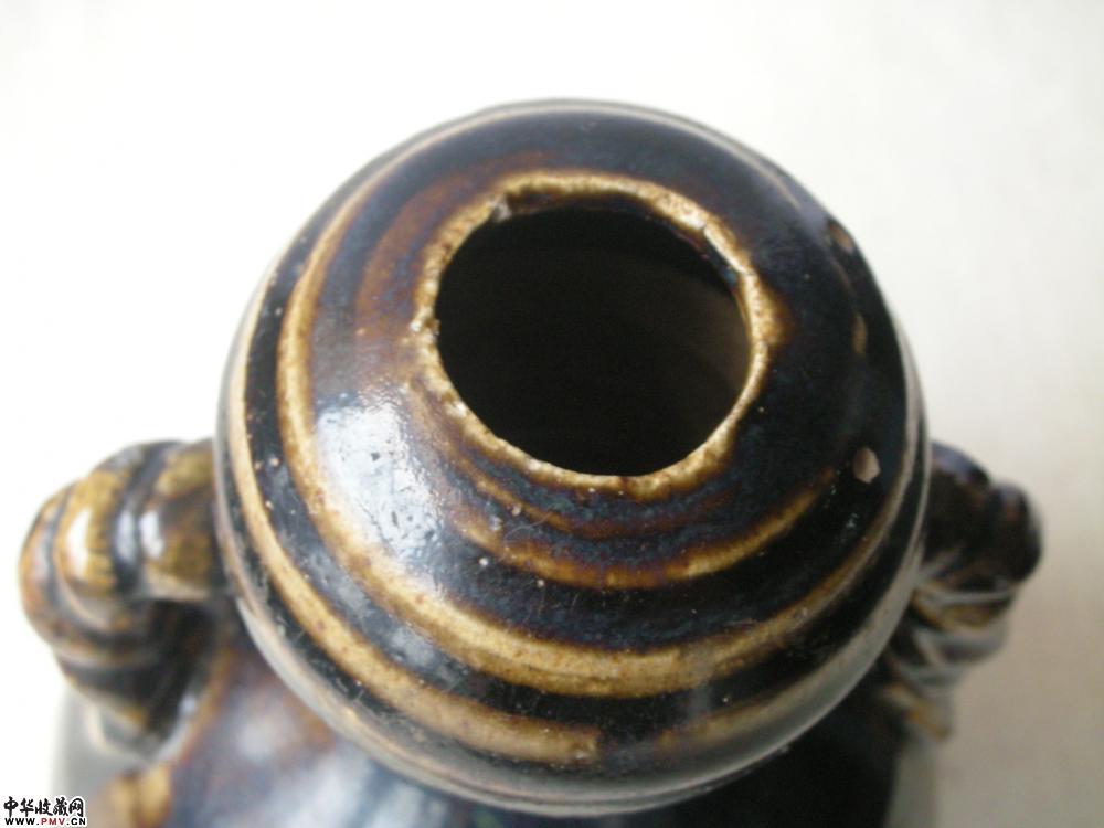 宋黑釉双系蒜头瓶藏家展厅收藏资讯|艺术家|书画家|书画名人|书法家