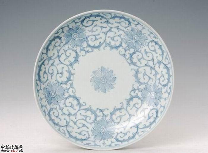 清三代浅描盘子