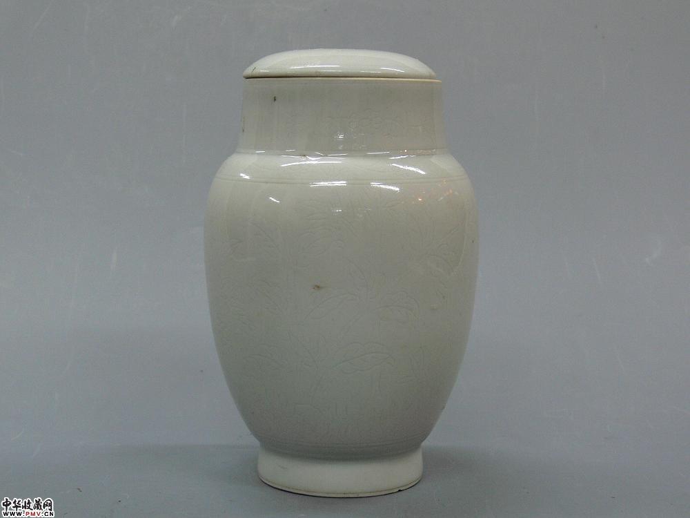 明崇祯景德镇窑白釉暗刻花鸟纹莲子罐藏家展厅收藏资讯|艺术家|书画家