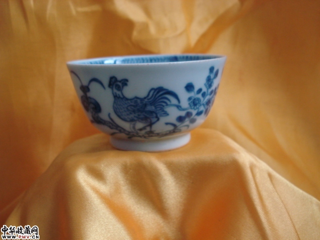 清雍正少见的鸡纹缸杯：假一赔十