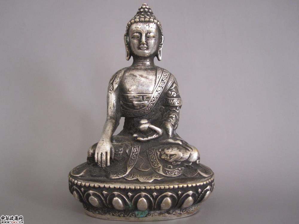 含银量七成的佛像《已售》 含银量七成的佛像《已售》