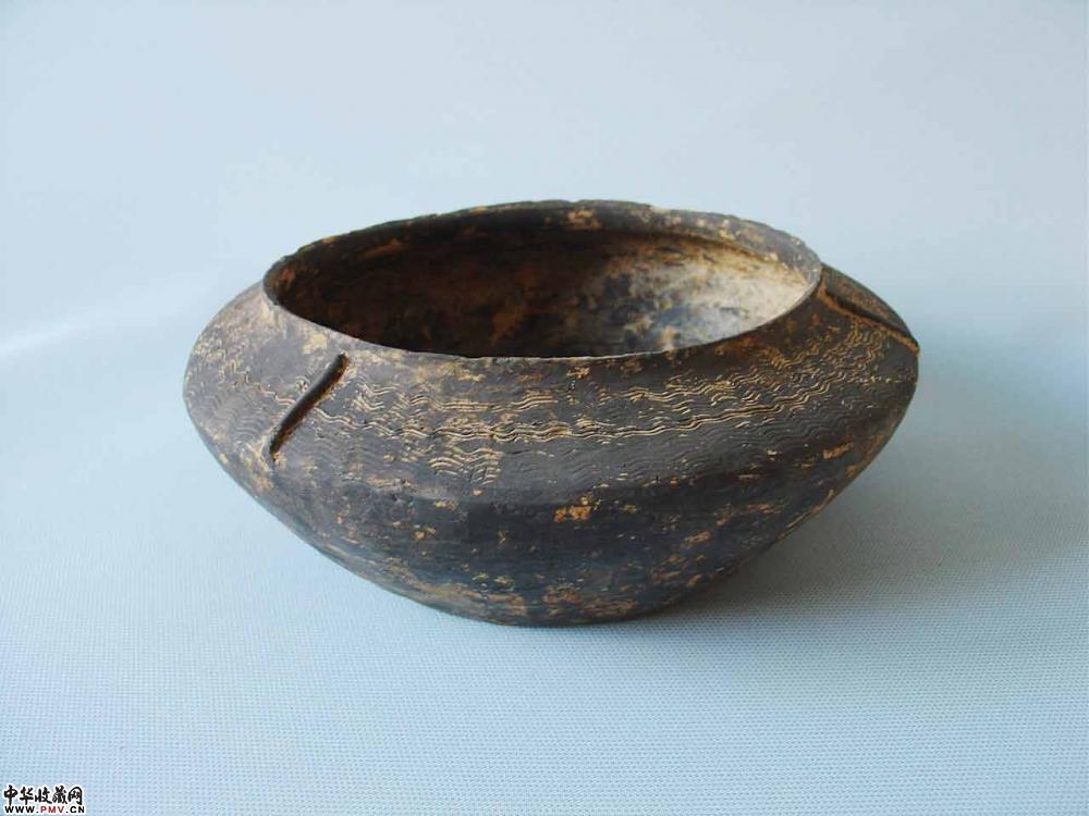 良渚时期黑陶水盂