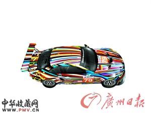 杰夫・昆斯设计的宝马艺术车