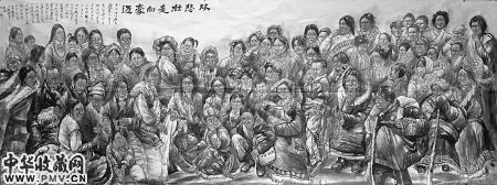 罗云作品《从悲壮走向豪迈》