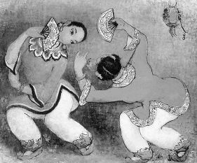 潘玉良《持扇女人》