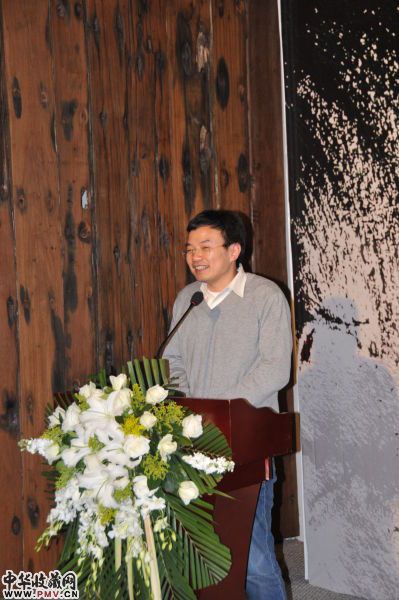 策展人彭锋教授致辞