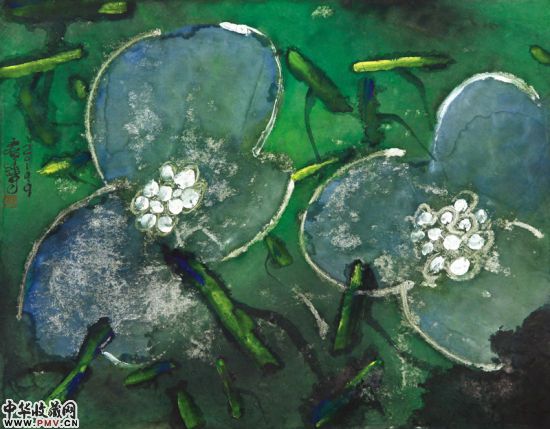 陆春涛作品：荷塘系列之二十四32x41