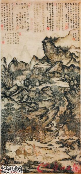 《稚川移居图》