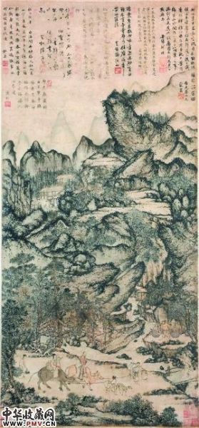 《稚川移居图》