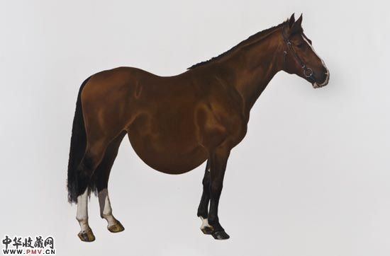 季大纯,大肿马,Alexandre Dumas,180x180cm, acrylics on canvas,2010