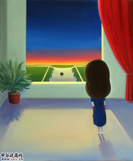 《before sunset》布面油画 郭剑 2010
