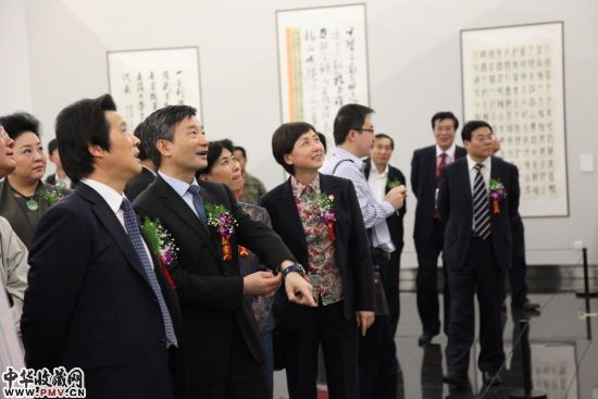 共铸伟业民进全国书画精品邀请展日前开幕