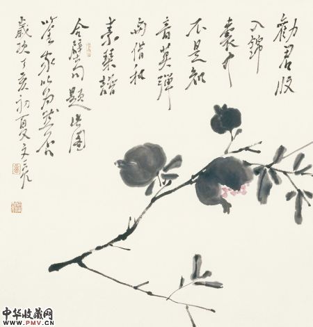 李文亮花鸟画