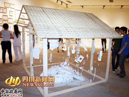 展出的作品都充满个性特征