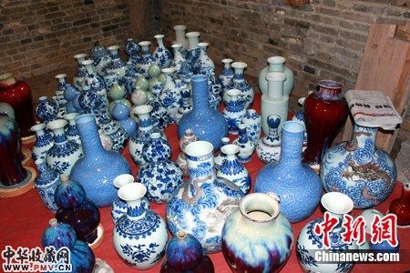 景德镇明代葫芦窑成功复烧后出窑的陶瓷。 孙佳泽 摄